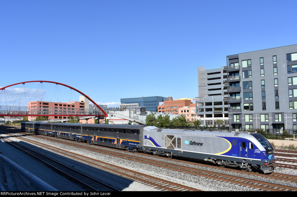 Amtrak Capitol Corridor Train  